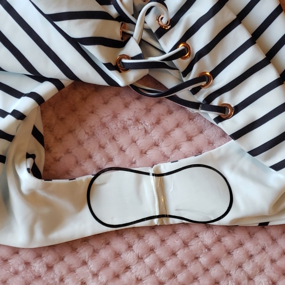 2/$20 SWIM - Stripe Swimsuit - Picture 6 of 9